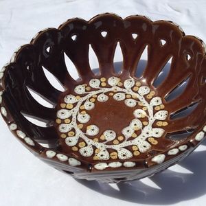 Vintage Ceramic Bowl Gmundner Keramik Austria